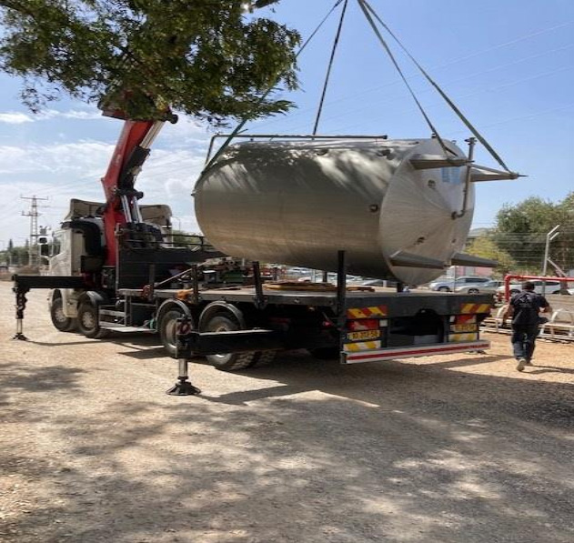 תמונות מפרויקט מיזוג מחלבה