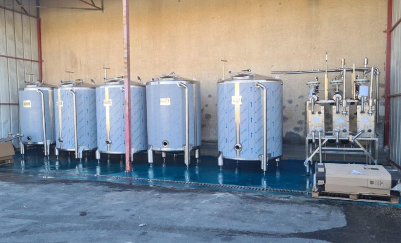 תמונות מפרויקט מיזוג מחלבה